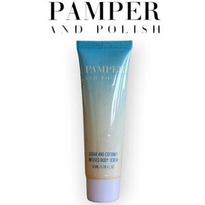 Nourishing Coconut Sugar Scrub 50 mL by Pamper and Polish NWT